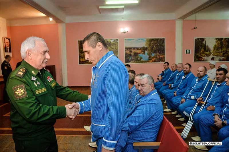 Евгений Солнцев встретился с заместителем Министра обороны РФ Виктором Горемыкиным