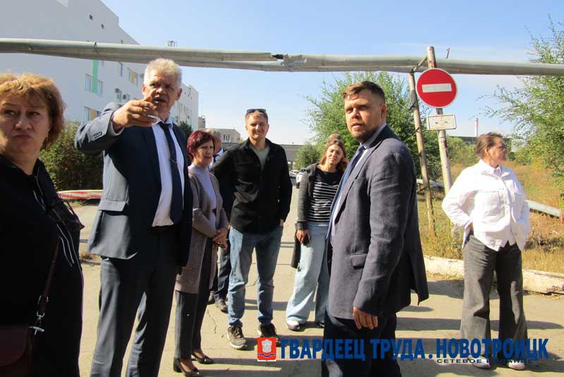 Благоустройство общественного пространства на улице Винокурова в Новотроицке  пройдет поэтапно
