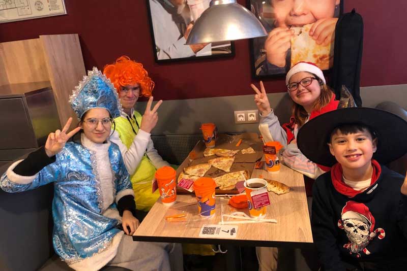 Новотрицкие любители легкой атлетики совершили новогодний забег