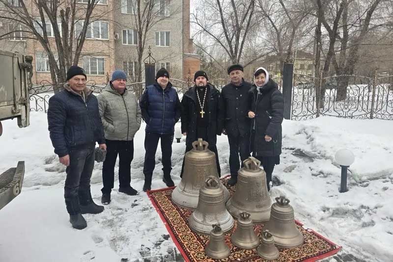 В Новотроицке 7 апреля пройдет освящение колоколов, установленных в Благовещенском храме
