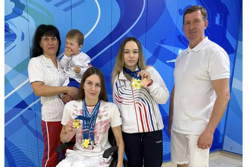 Новотроицкая пловчиха Юлия Молчанова стала обладательницей четырех медалей чемпионата страны