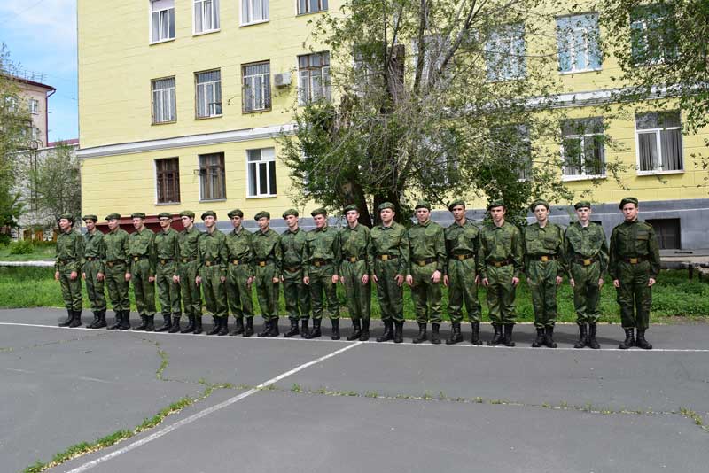 У допризывников - учебные сборы (фото)