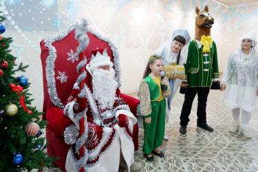 Новотроицкая детвора стала участниками вечера «Новогодних премудростей»