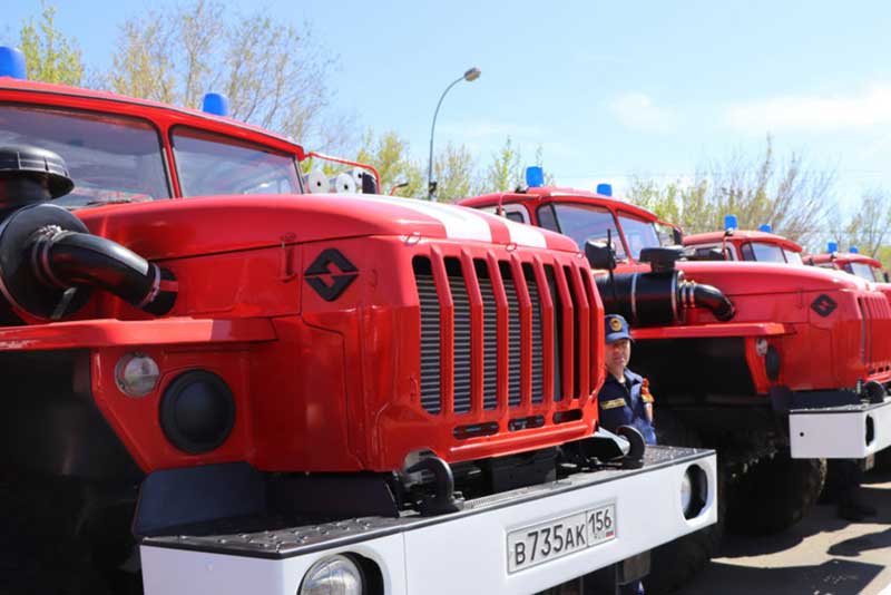 В Оренбуржье  закупают пожарную и аварийно-спасательную технику  